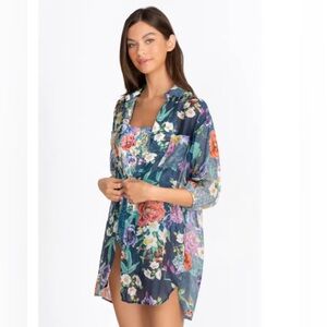 Johnny Was Shirt Cover-Up